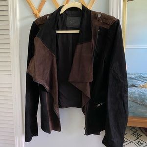 Unique suede jacket